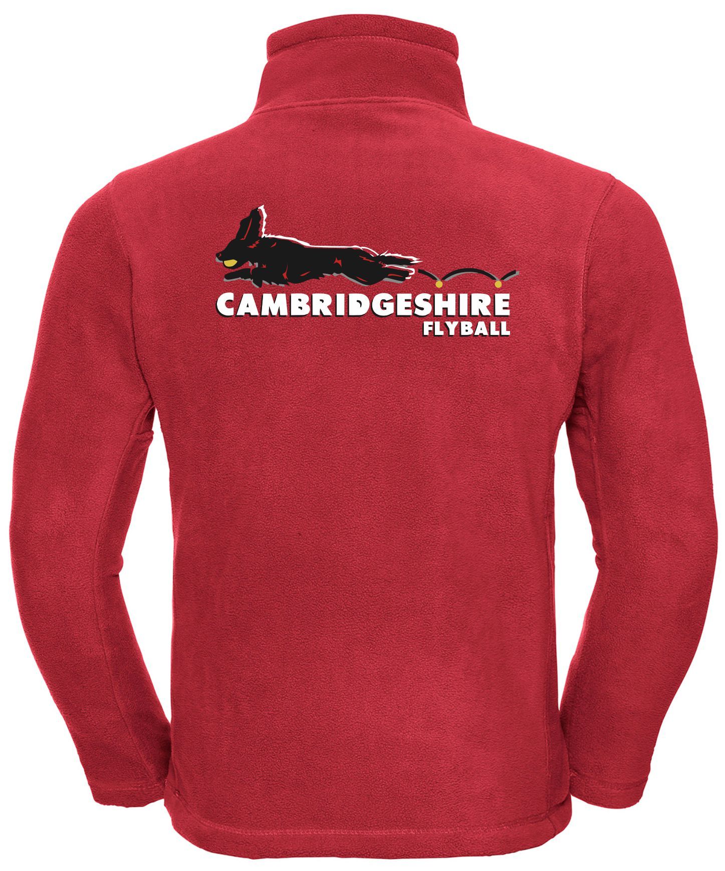 Cambridgeshire Flyball Teams - 1/4 Zip Fleece (Unisex)