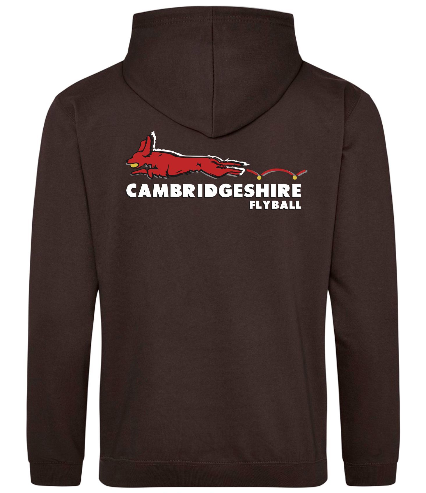 Cambridgeshire Flyball Teams - Contrast Hoodie (Kids)
