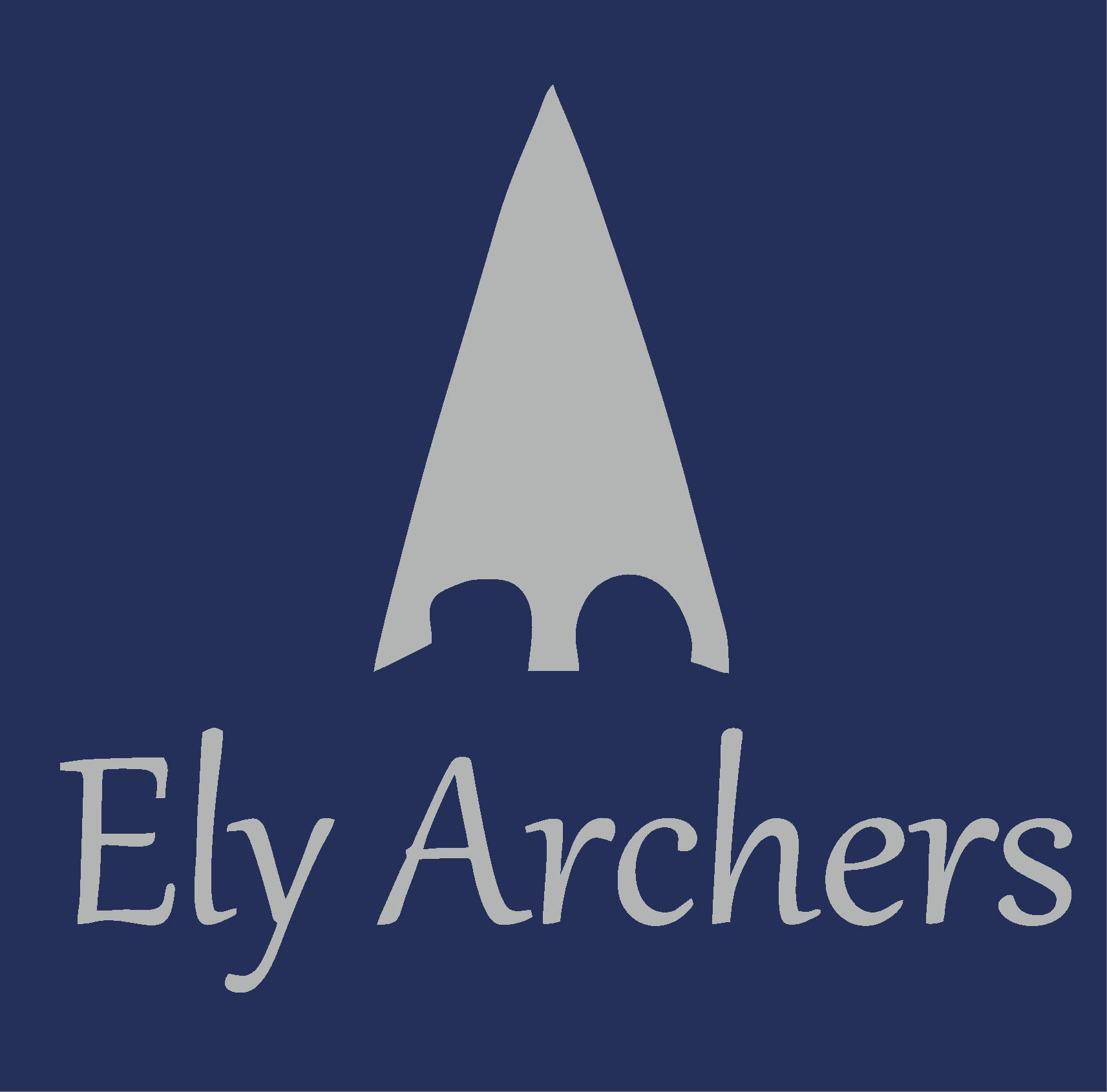 Ely Archers logo sigma embroidery