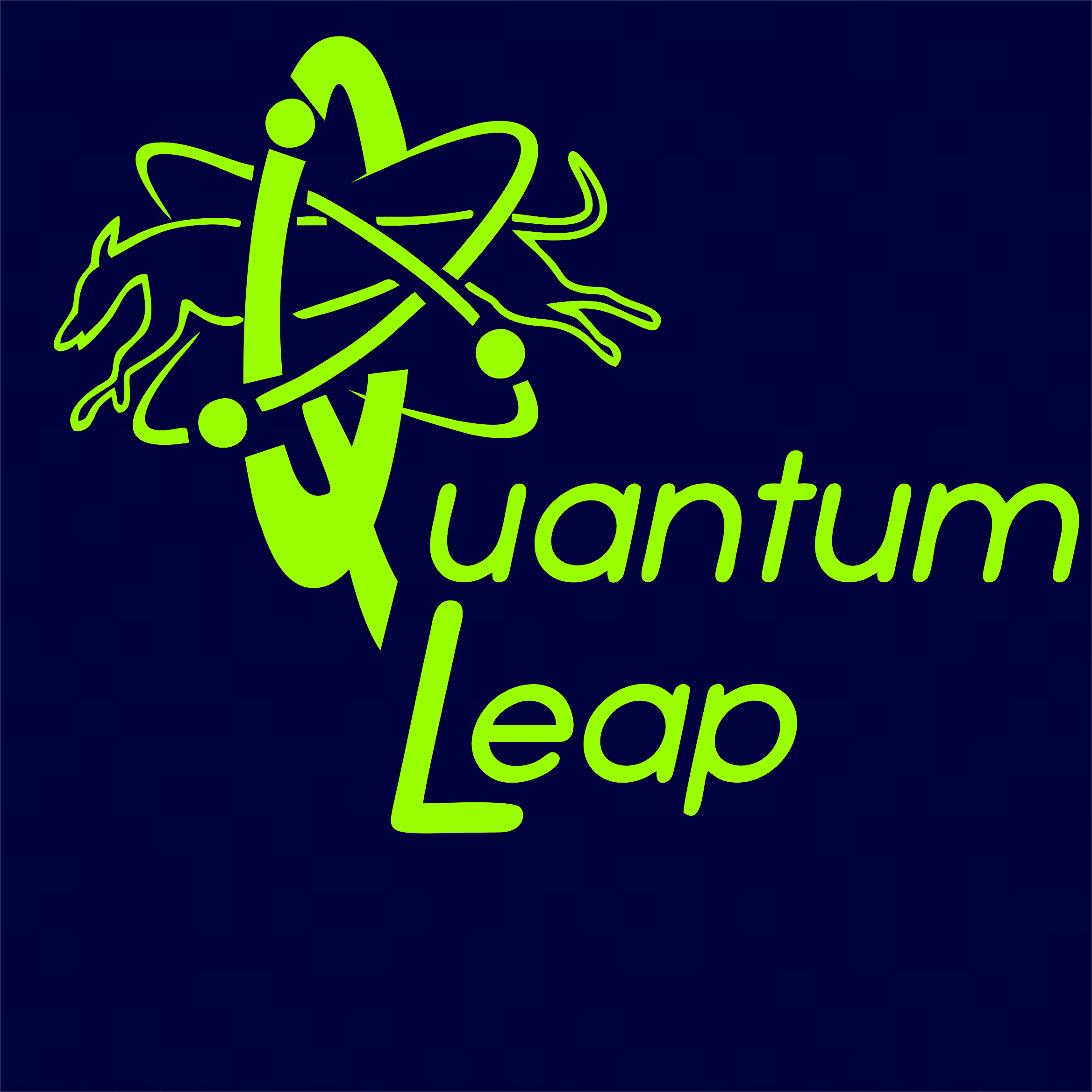 Quantum_Leap logo sigma embroidery