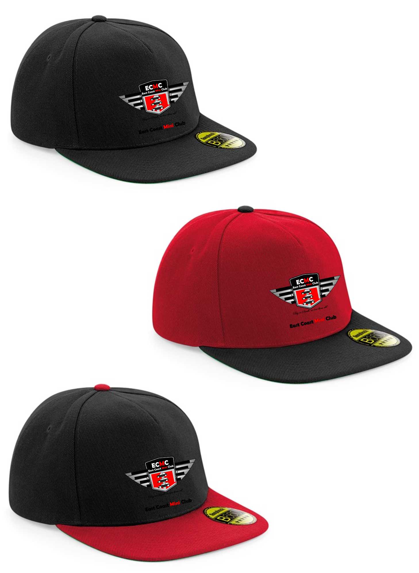 East Coast Mini Club – Flat Peak Snapback