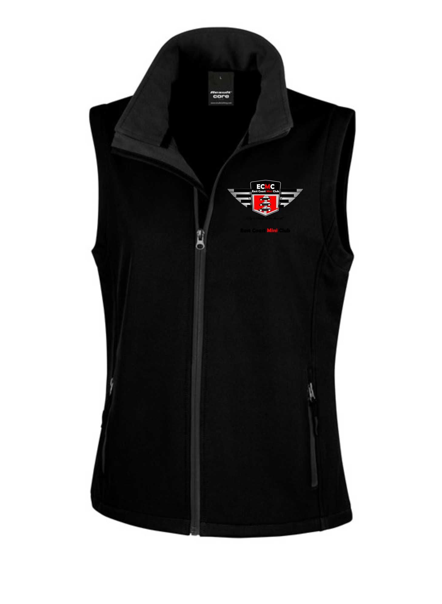 East Coast Mini Club – Softshell Bodywarmer (Ladies)