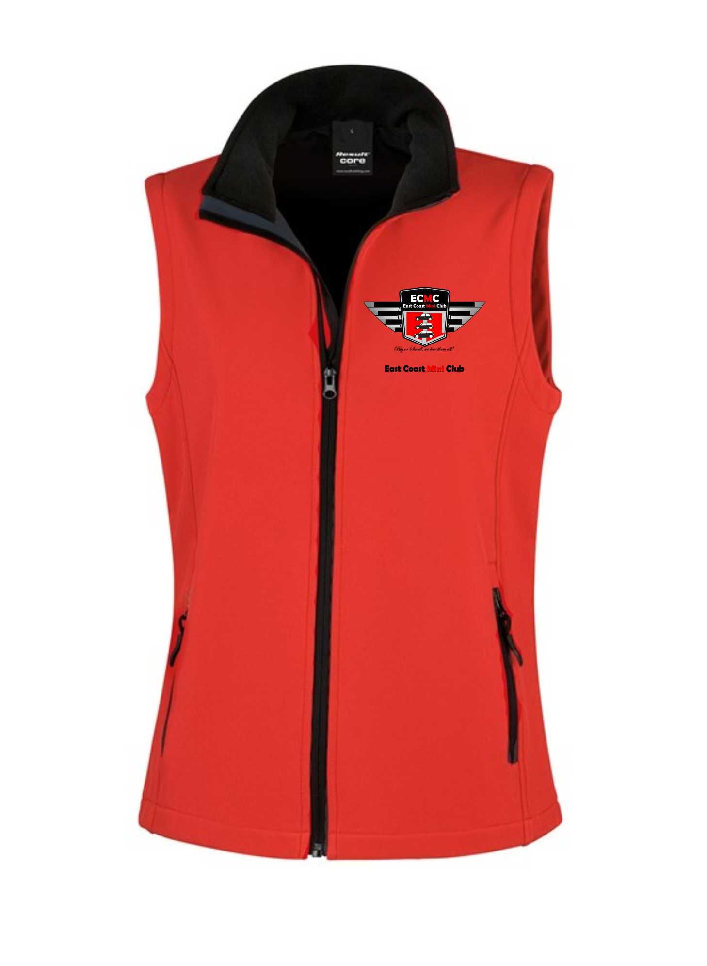 East Coast Mini Club – Softshell Bodywarmer (Ladies)