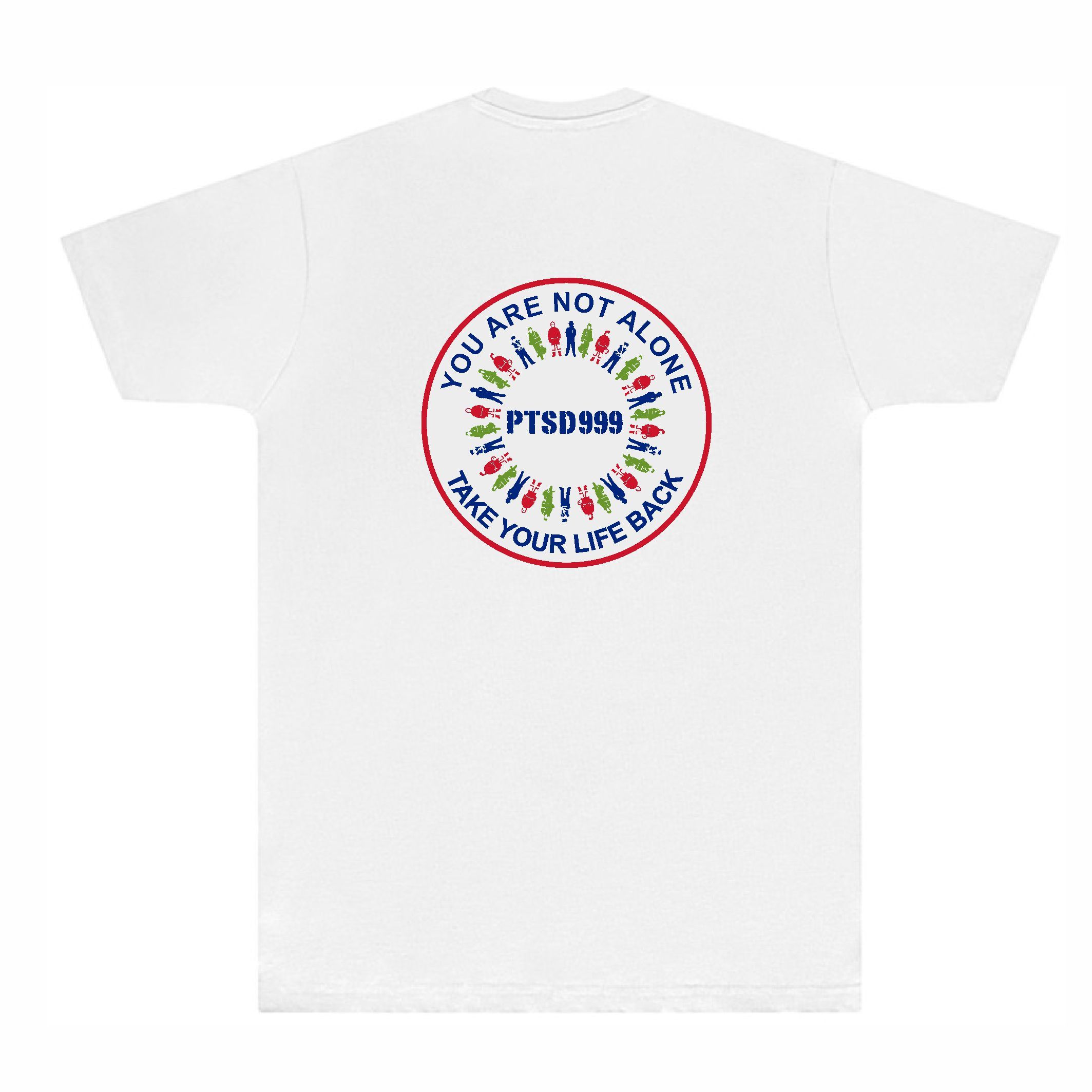 PTSD999- 'You Are Not Alone' Unisex Tee 