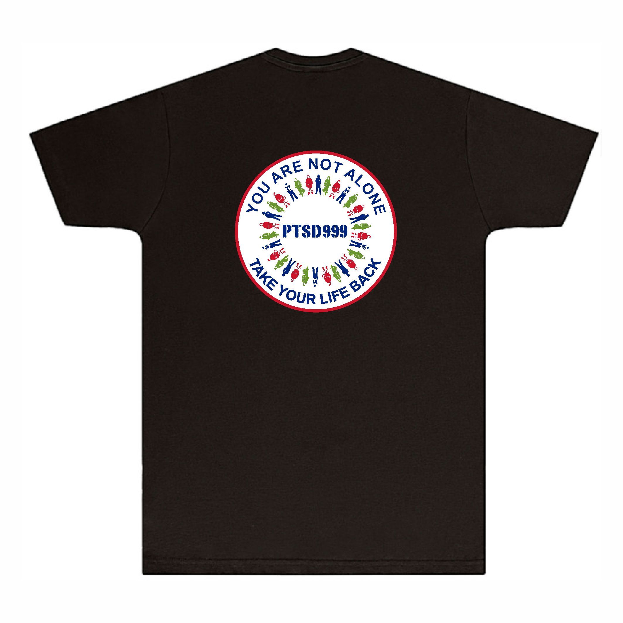 PTSD999- 'You Are Not Alone' Unisex Tee 