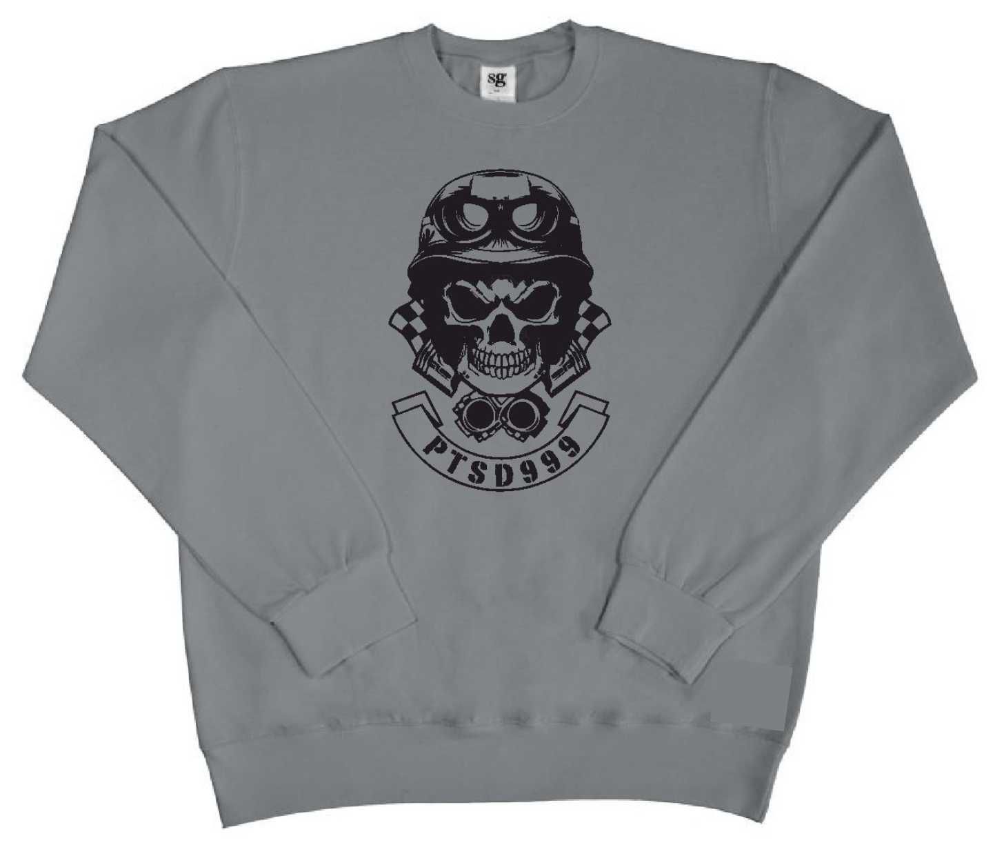LIMITED EDITION: PTSD999- Black Dog Sweatshirt