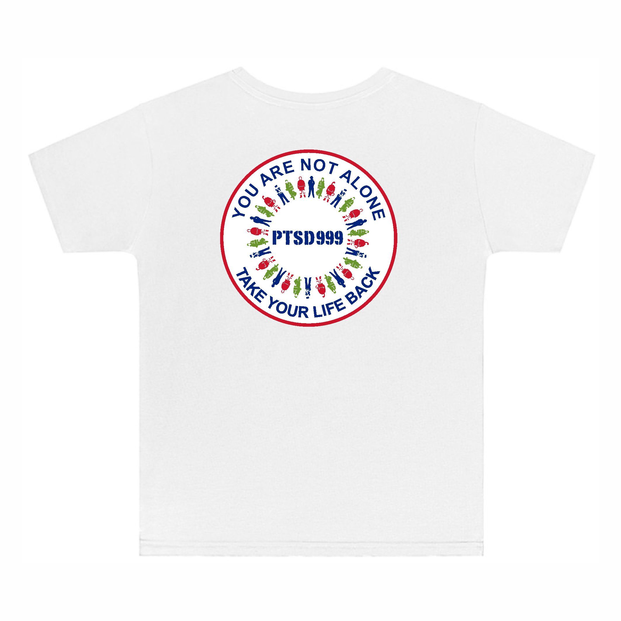PTSD999- 'You Are Not Alone' Kids Tee