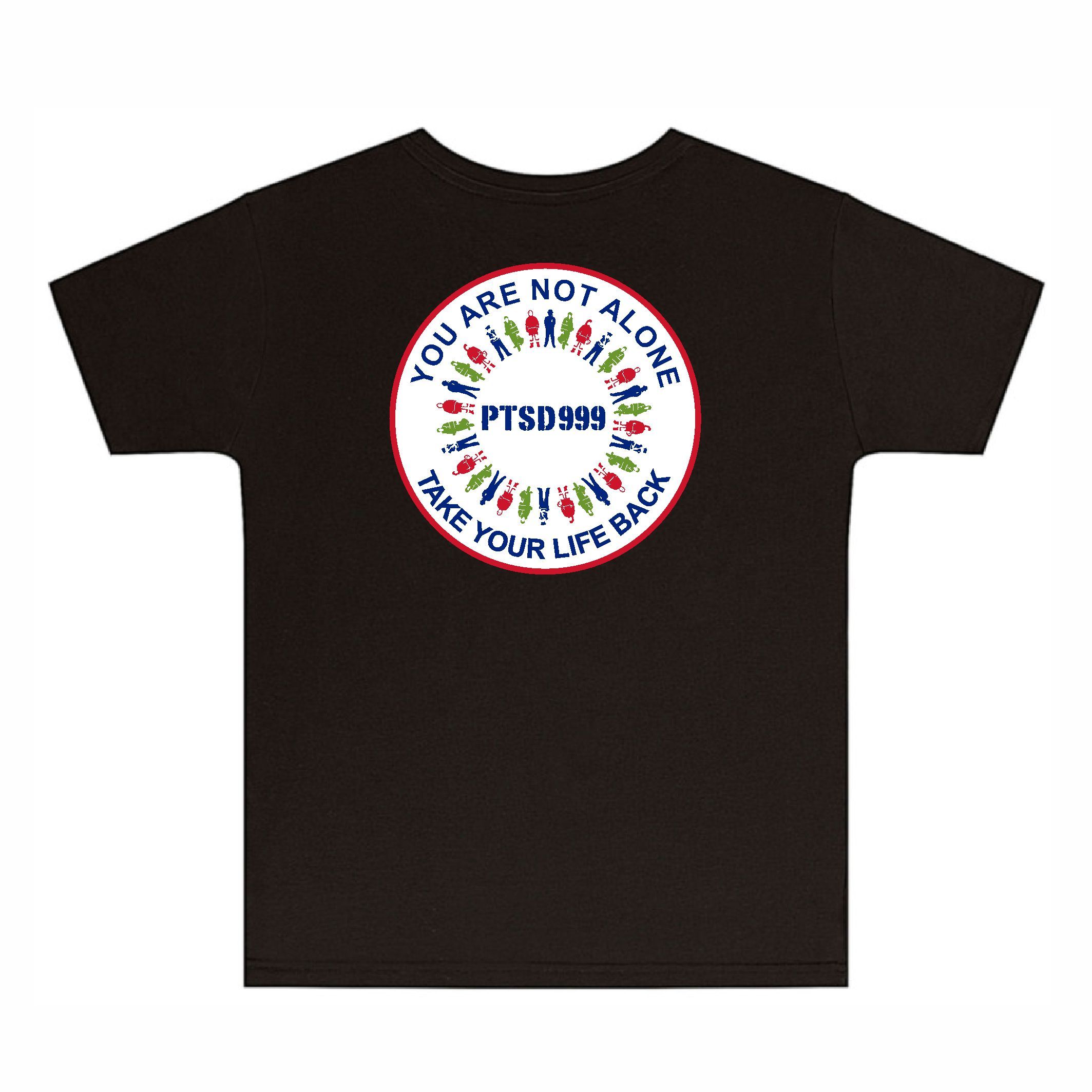 PTSD999- 'You Are Not Alone' Kids Tee