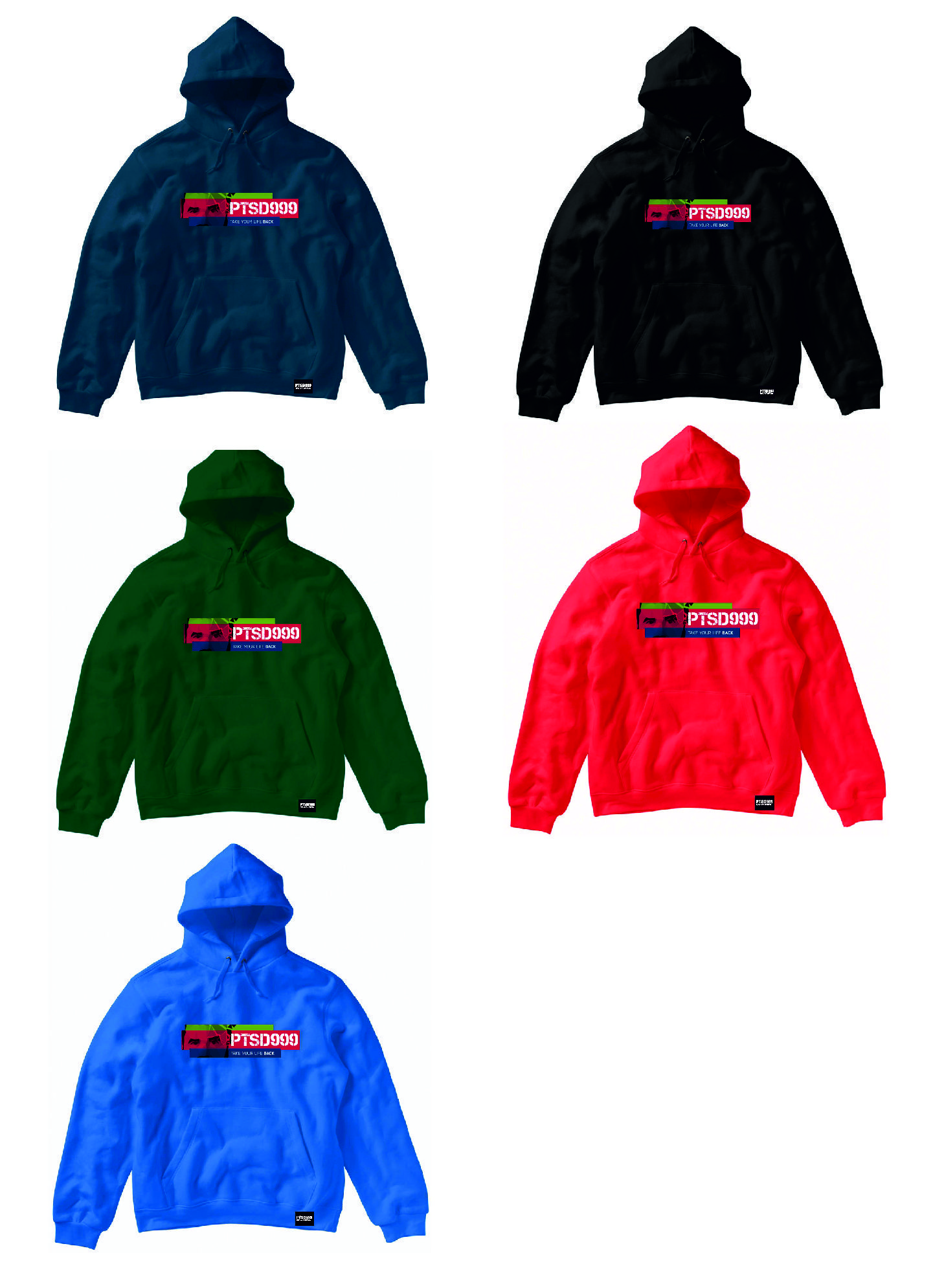 PTSD999- Original Hoodie (Ladies')