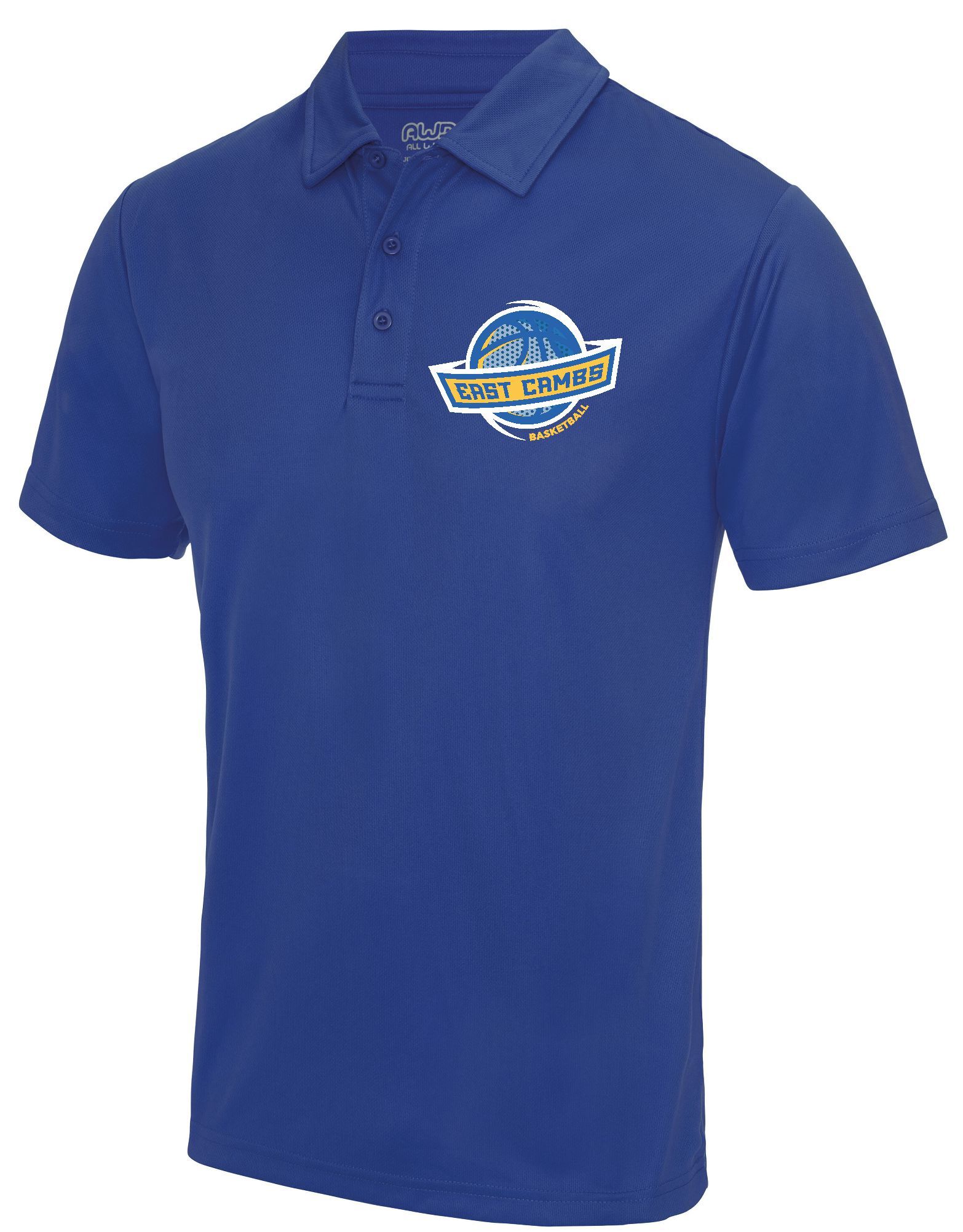 Warriors - Performance Polo Shirt (Royal Blue)
