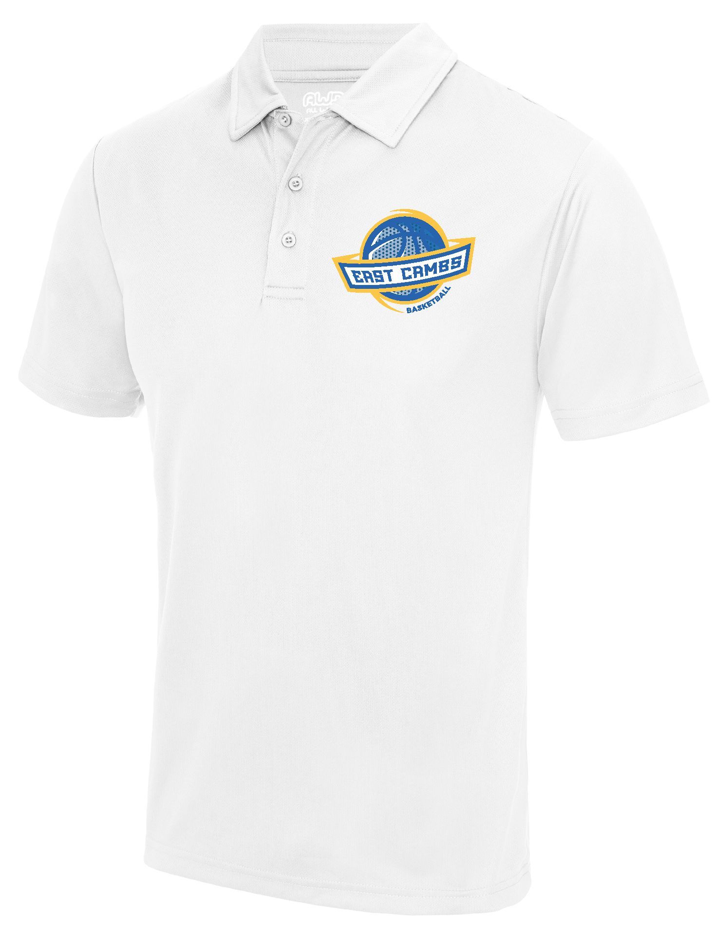 Warriors - Performance Polo Shirt (White)