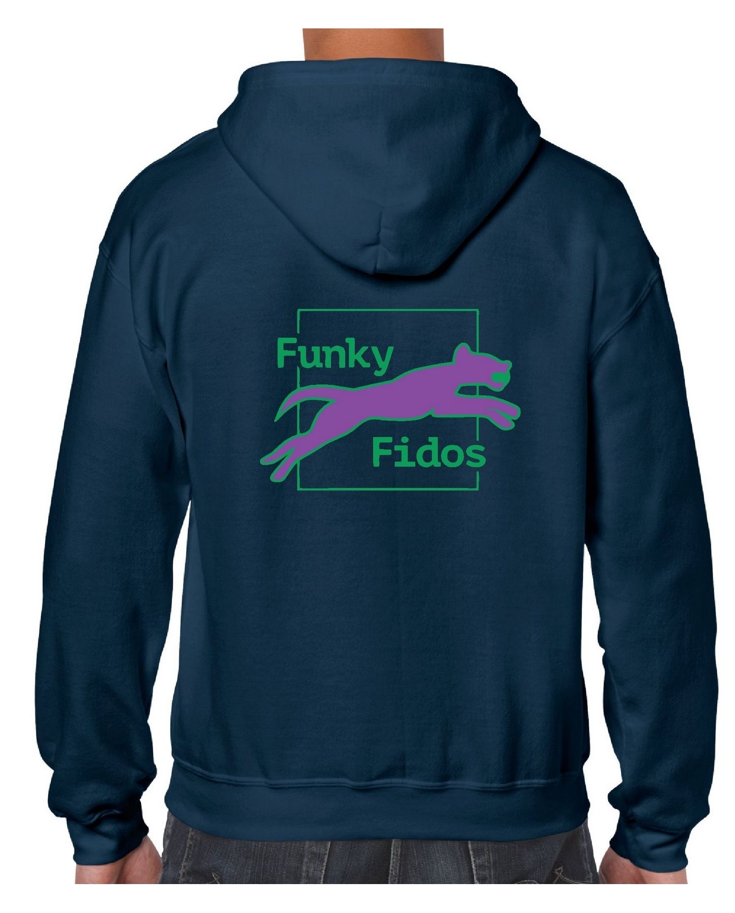 Funky Fidos – Zip Hoodie 