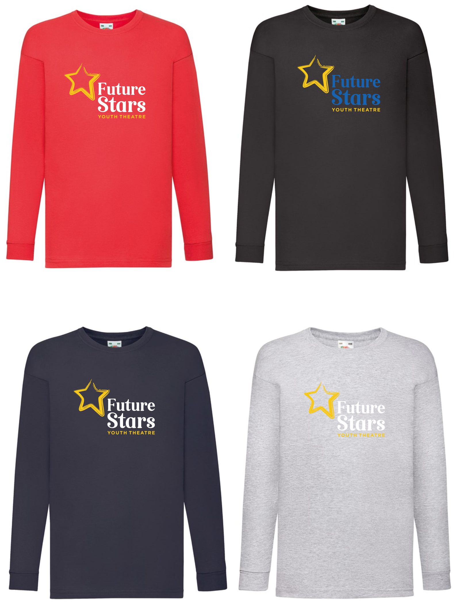 Future Stars Youth Theatre – Long Sleeve T-Shirt (Kids)