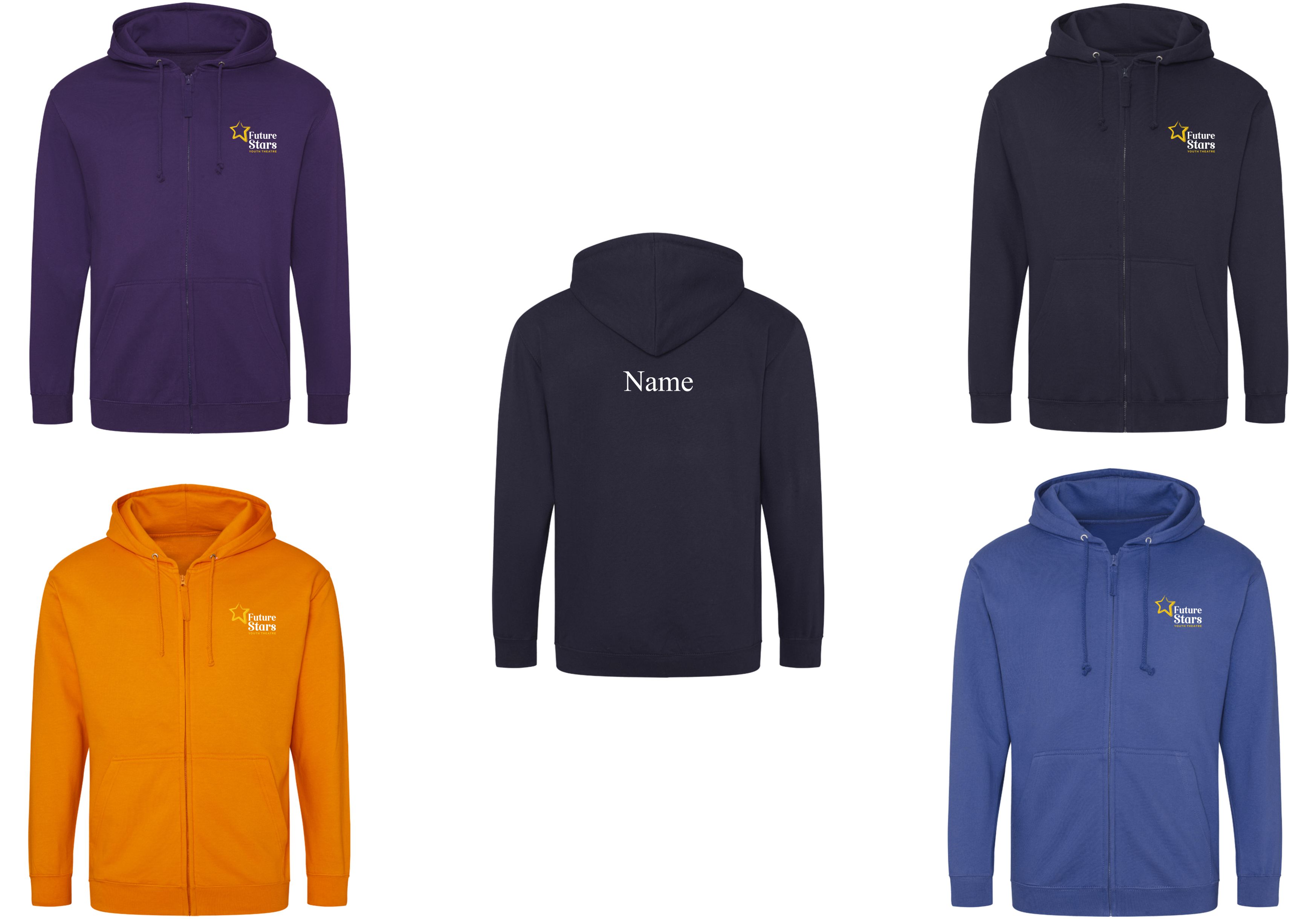 Future Stars Youth Theatre – Hoodie Zipped (Adults)