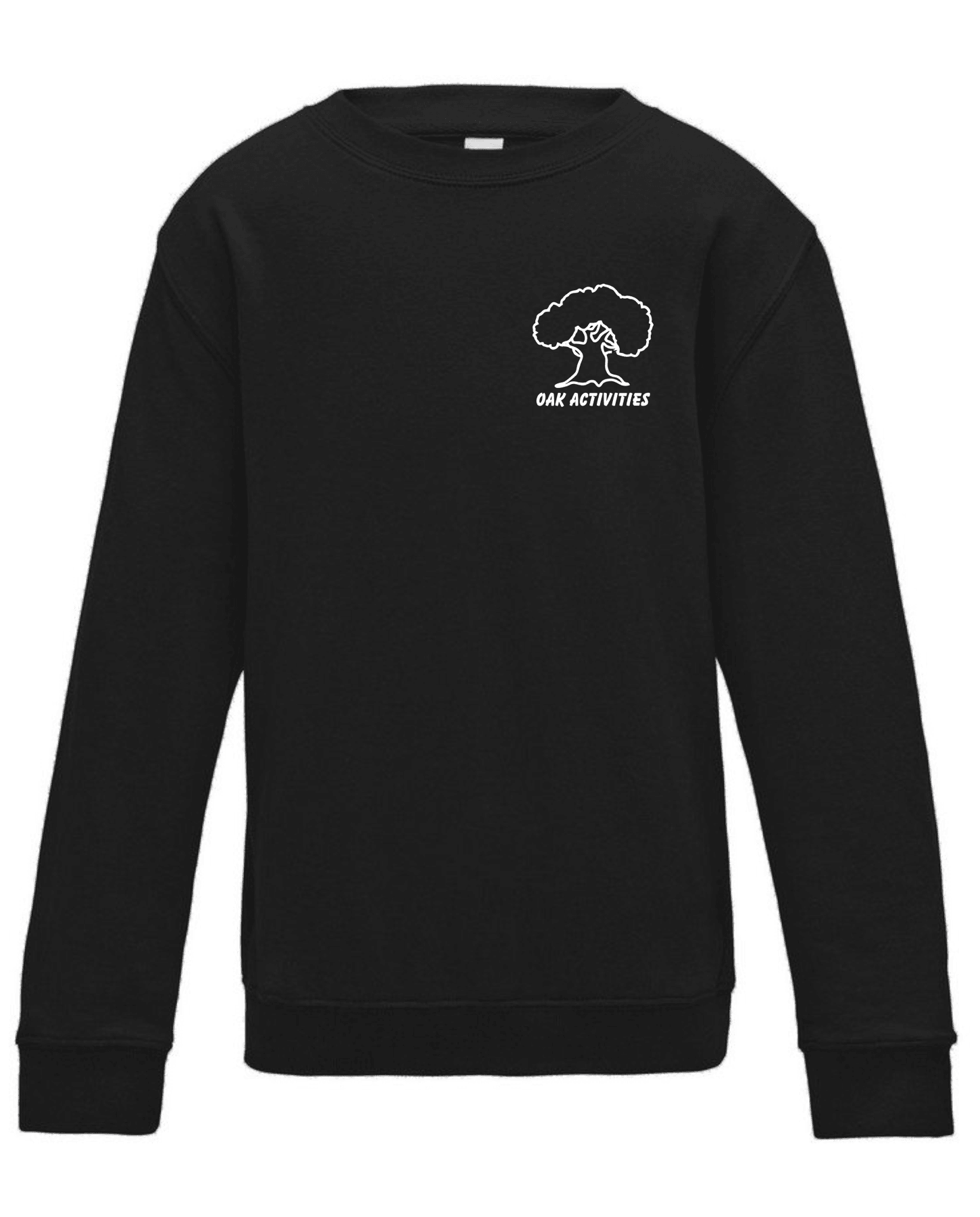 Oak Activities – Kids Sweatshirt (Black)
