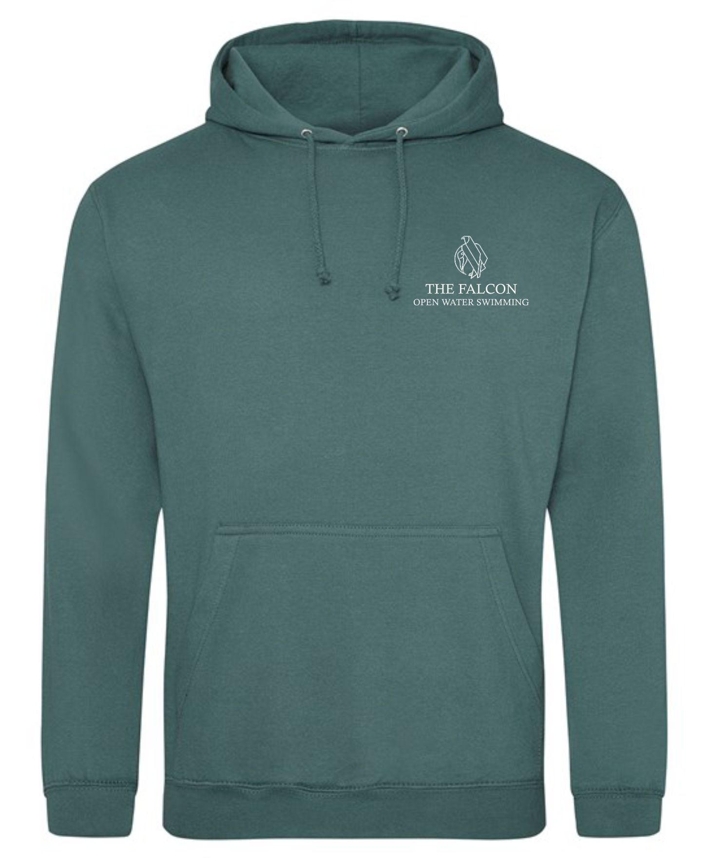 The Falcon Open Water Swimming - Green Falcon Hoodie (Unisex)
