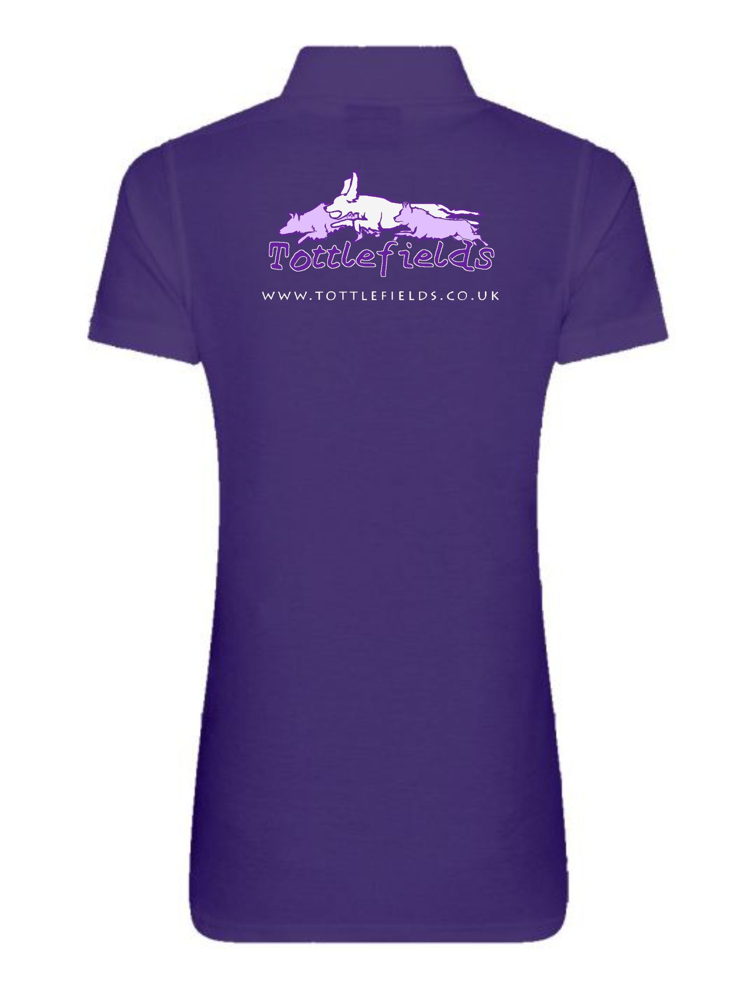 Tottlefields - Purple Polo Shirt (Ladies)