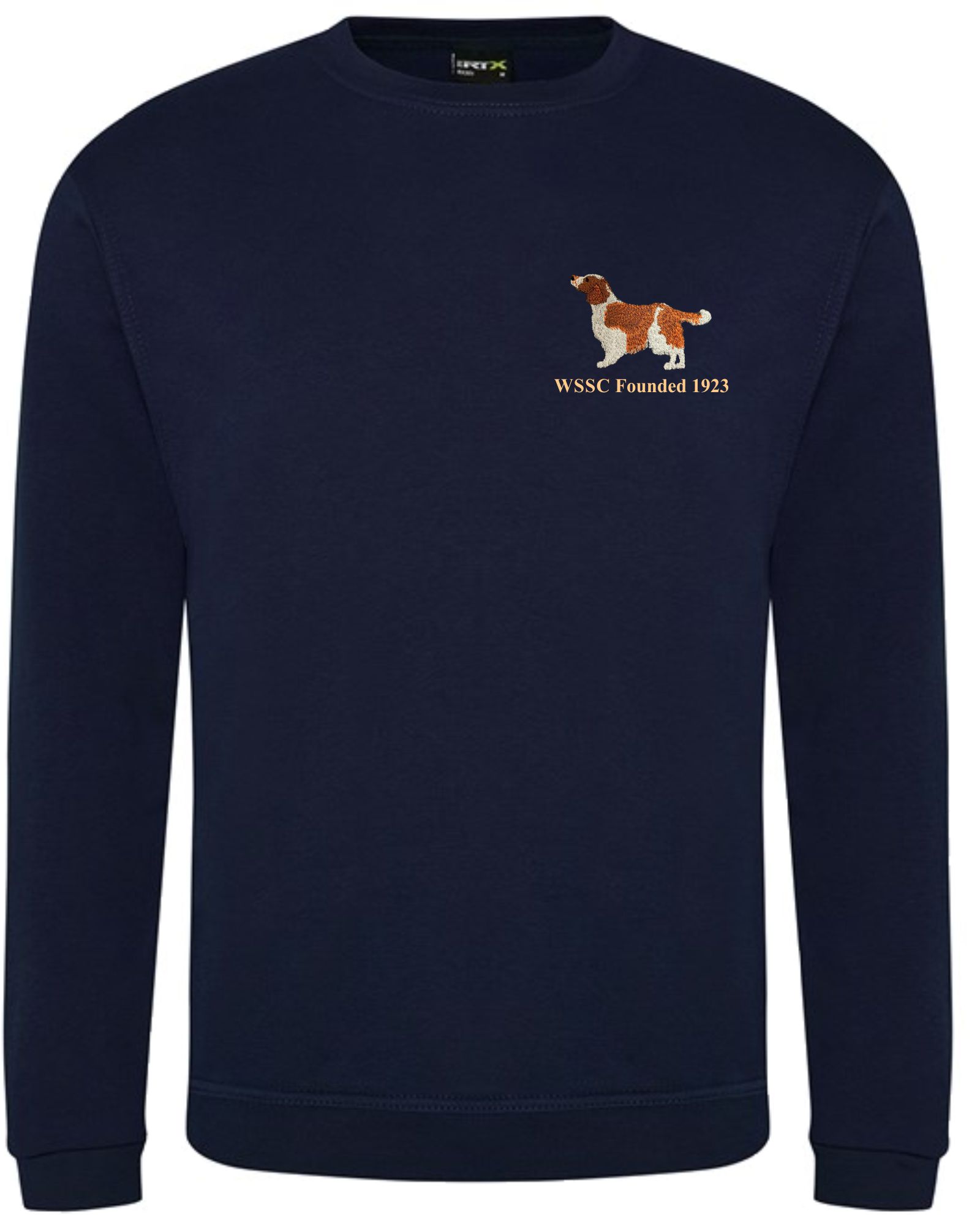 Welsh Springer Spaniel Club Sweater Navy