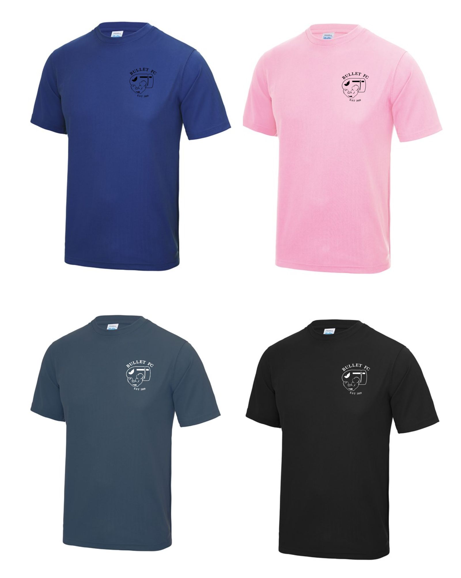 Bullet FC - Gym Shirt (Front left logo) 