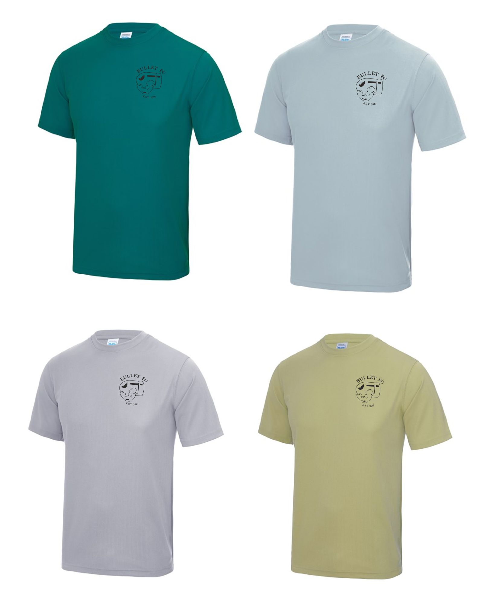 Bullet FC - Gym Shirt (Front left logo) 